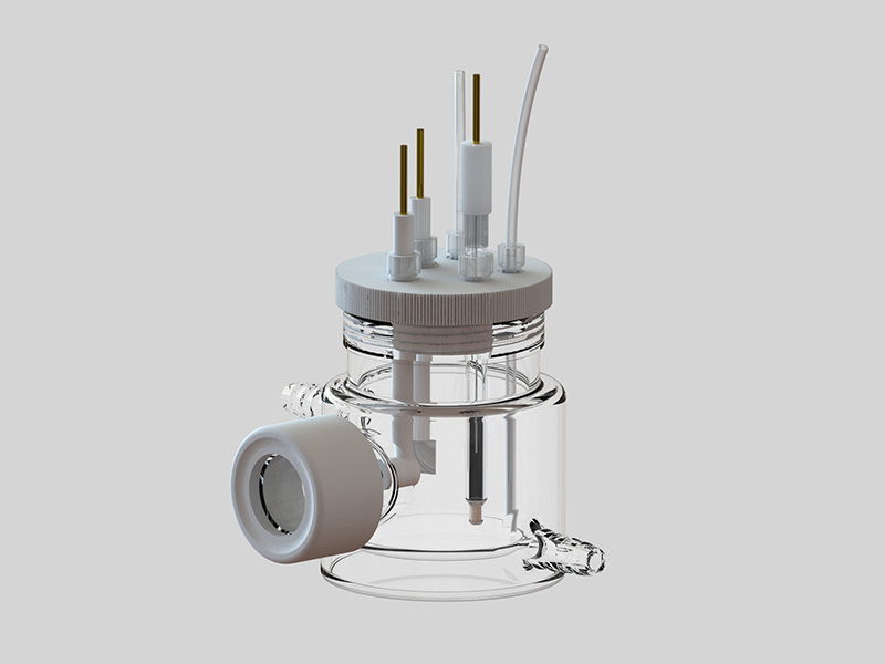 Jacketed Photoelectrochemical Cell, sealed
