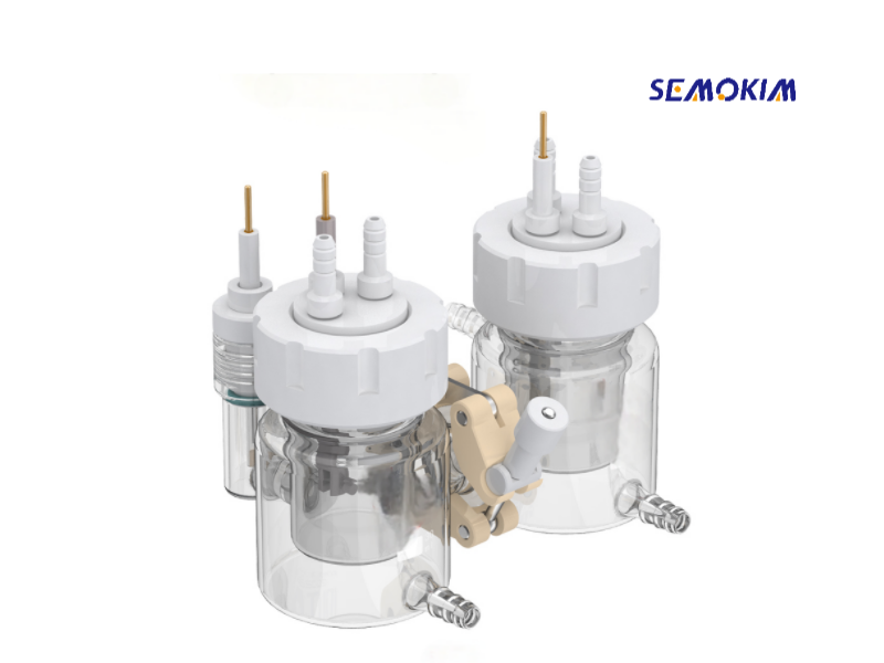 H Type Membrane Electrolytic Cell(3-port)